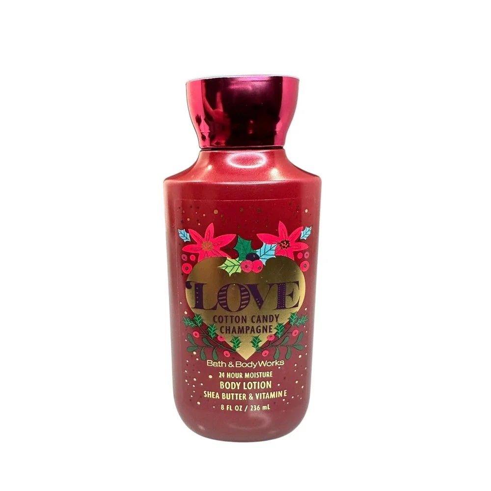 Bath & Body Works Love Cotton Candy Champagne Body Lotion 8oz Discontinued‎